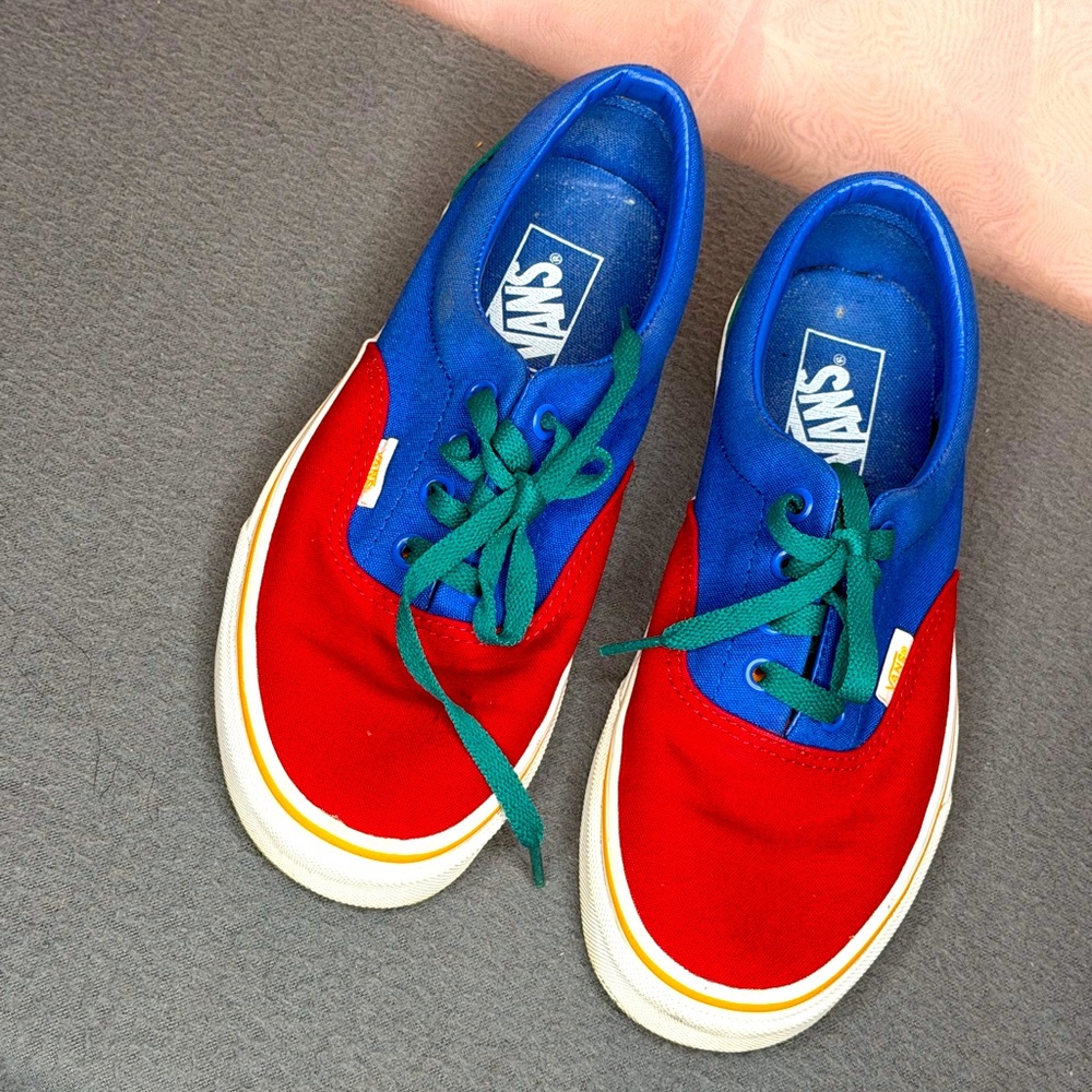 Color, block Vans.